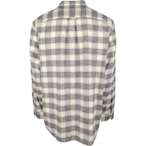 Tommy Bahama Big & Tall 3XB Canyon Beach Rancho Check Flannel Shirt Continental - Picture 2 of 7